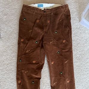 Castaway Men’s corduroy thanksgiving pants